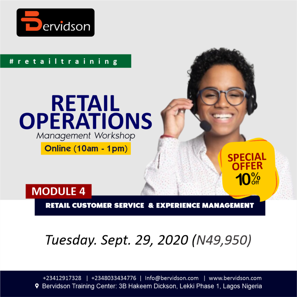 Retail Operation Management: Module 1 - Retail Customer Service & Experience Management