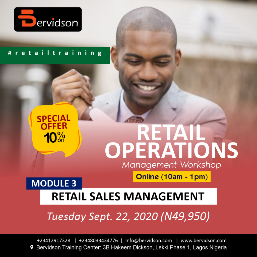 Retail Operation Management: Module 1 - Retail Sales Management