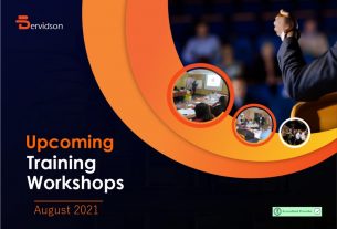 Upcoming Training Workshops - August 2021