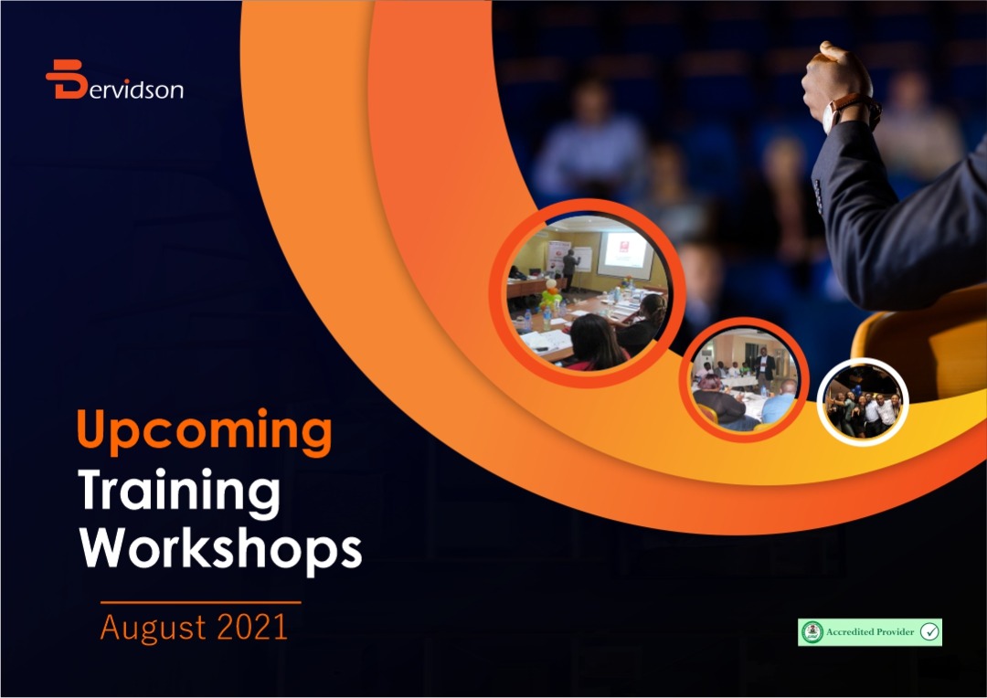 Upcoming Training Workshops - August 2021