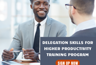 Delegation Skills for Higher Productivity Training Program